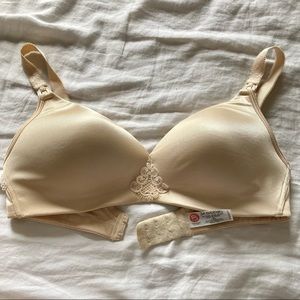 Bravado nursing bra 34D/DD soft cup light beige